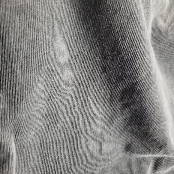 2 for $30 Old Navy Corduroy Pants Sweatheart 16 Regular Gray Straight Leg - Picture 8 of 10